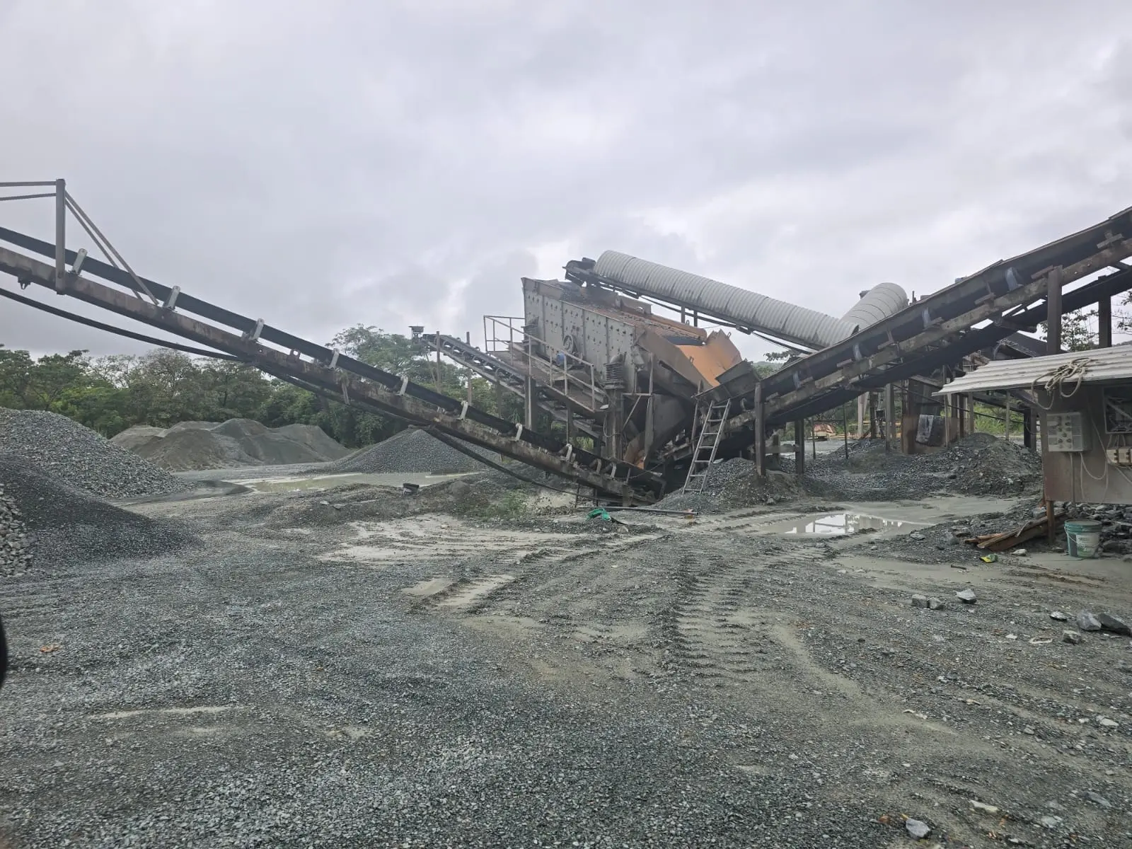 Planta trituradora de agregados de MADISA Company